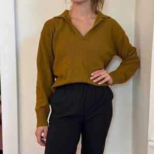 Everlane Olive Green Sweater